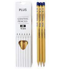 Bút chì gỗ Plus 2B