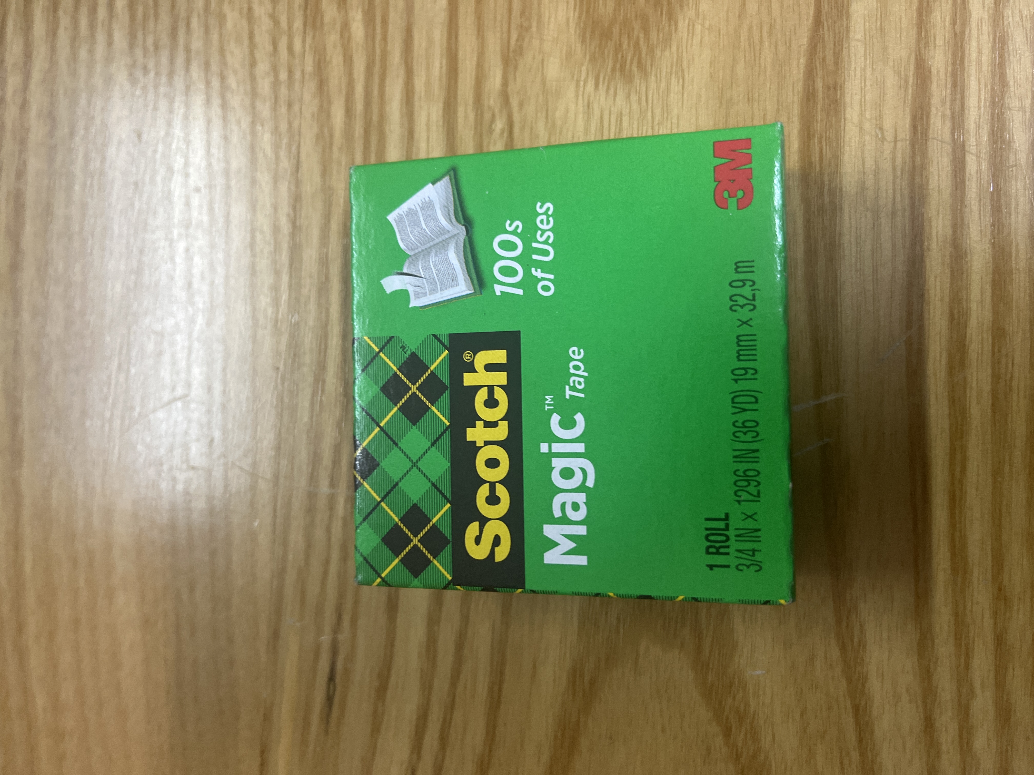 Băng keo dán tiền Scotch 810 1/2x36Y